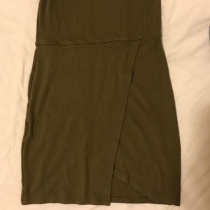 Topshop Dresses - Topshop khaki wrap dress Topshop Dresses - Topshop khaki wrap dress